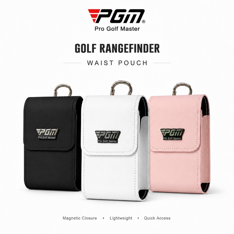 Golf Rangefinder - PGM Magnetische Golf-Hüfttasche, Entfernungsmesser-Etui, zum Aufstecken,