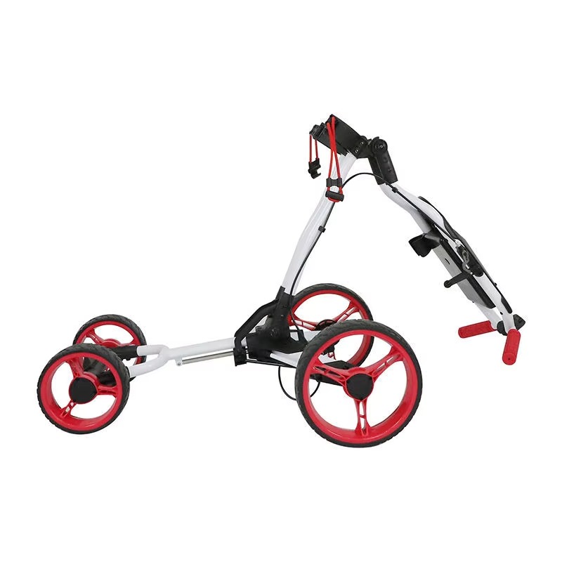 Golf-Schiebewagen mit 4 Rädern – Golf Umbrella Bewertung und Preis