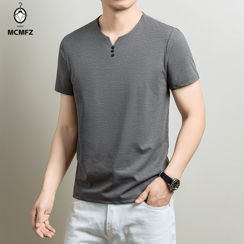 Herren Basic Henley T-Shirt au – Golf Tees Bewertung und Preis